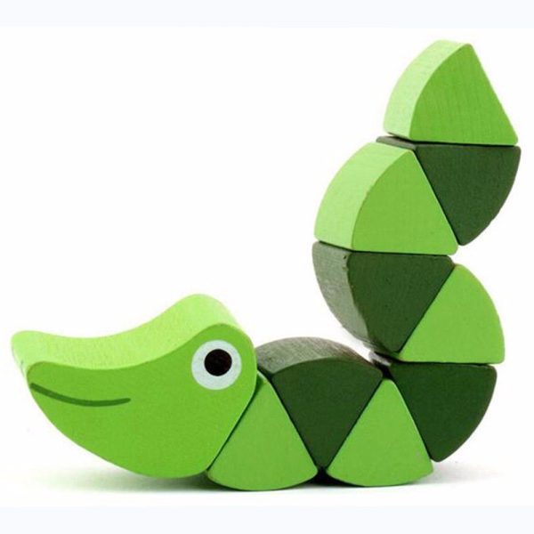 Wooden Animal Flexi Puzzle Toy