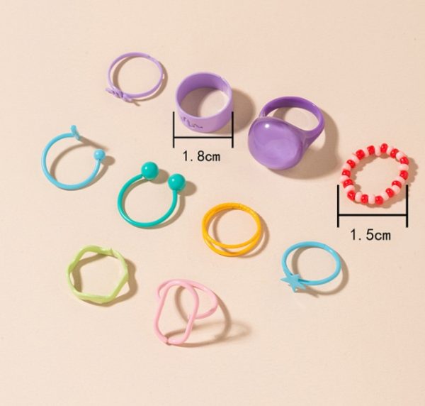 Boho Colourful Candy Ring