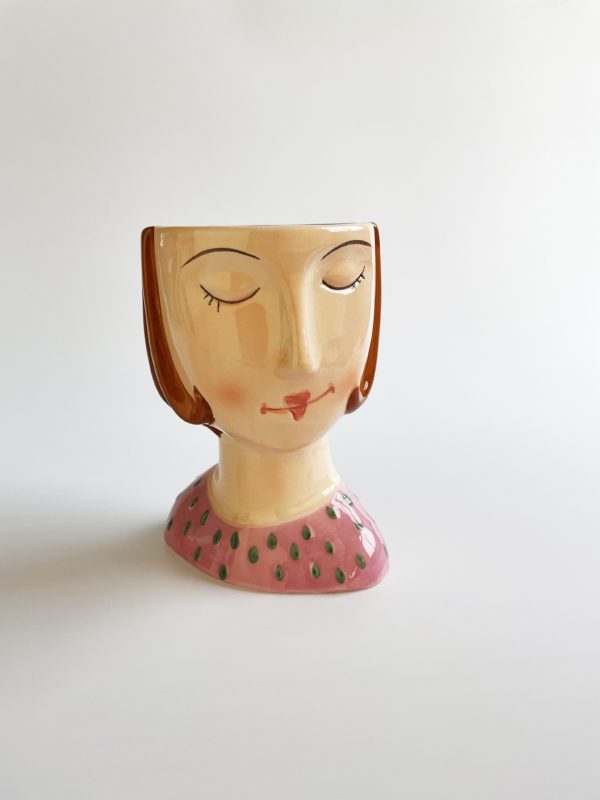 Hand-painted Ceramic Pen Holder Storage Office