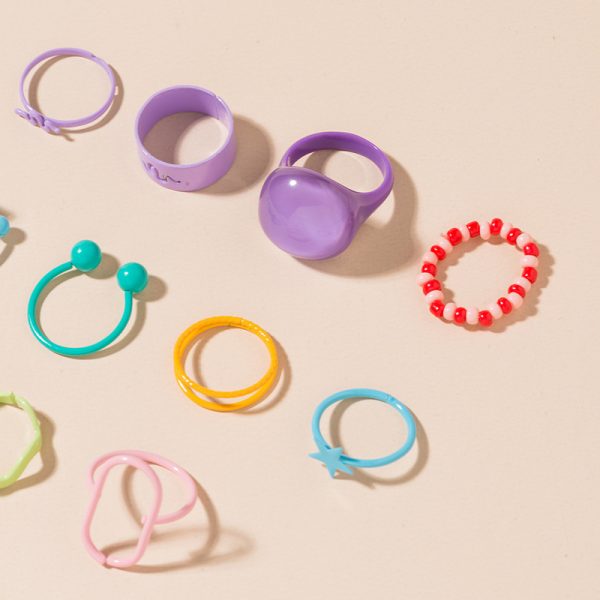 Boho Colourful Candy Ring