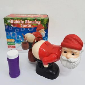 Electric Santa Claus Bubbles Machine
