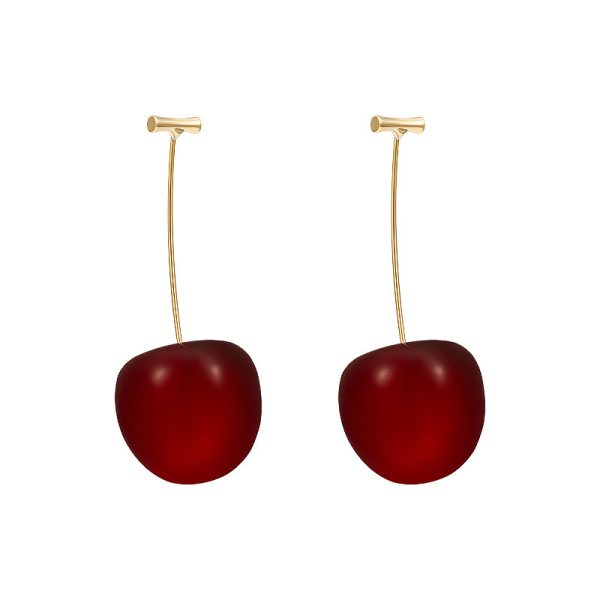 Cherry Drop Earrings