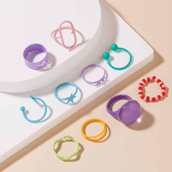 Boho Colourful Candy Ring