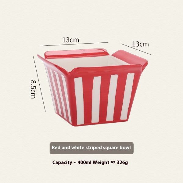 Fries-Shape Popcorn Bowl