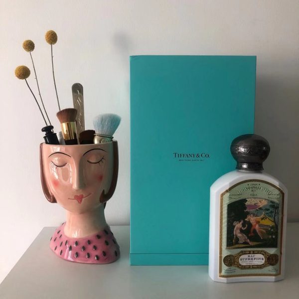 Hand-painted Ceramic Pen Holder Storage Office