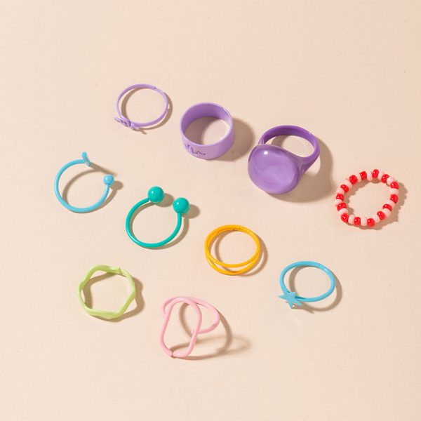 Boho Colourful Candy Ring