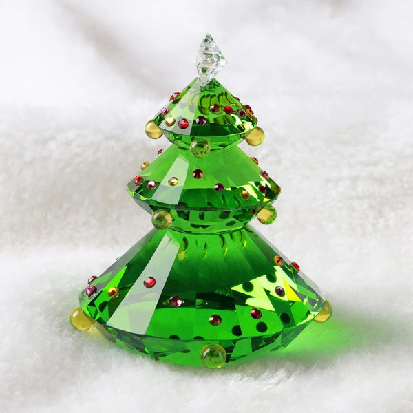 Christmas Gift Crystal Christmas Tree Ornament