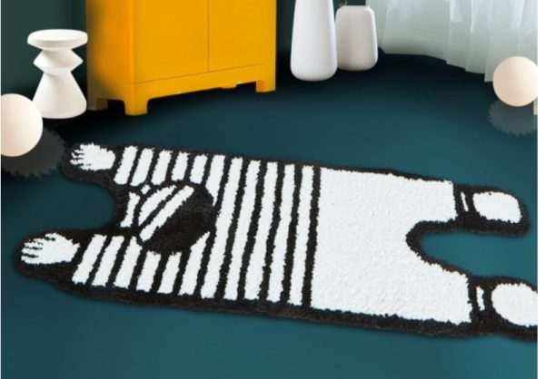 Striped Living Room Carpet