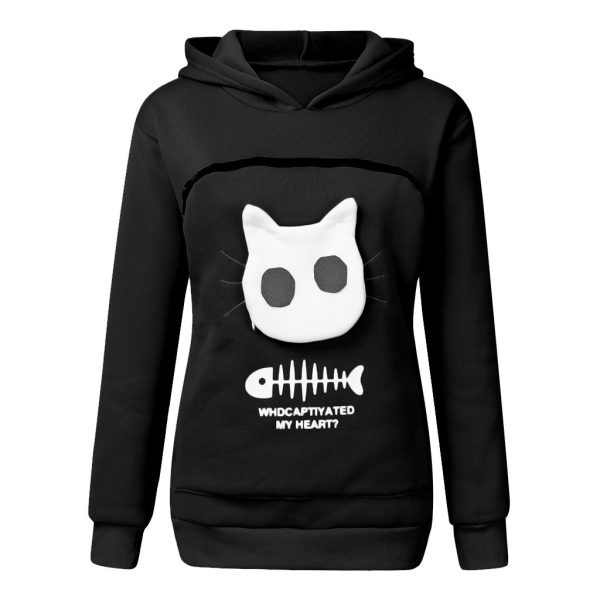 Cat Pocket Hoodie