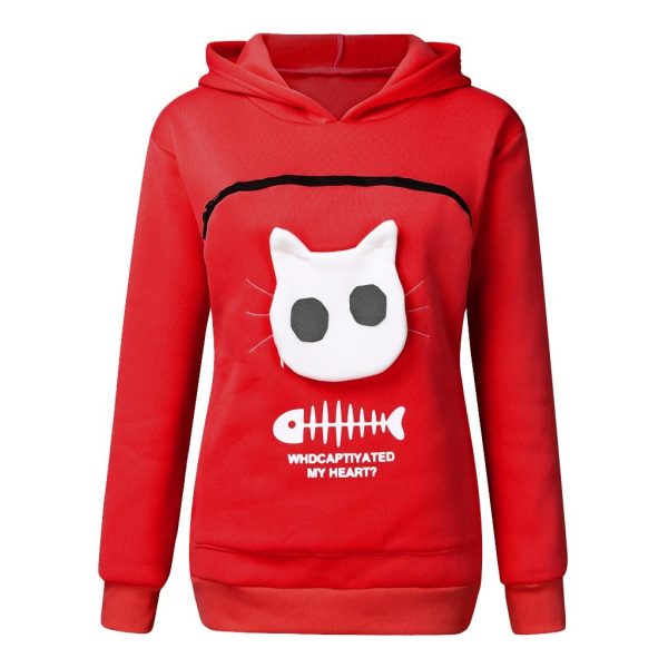 Cat Pocket Hoodie