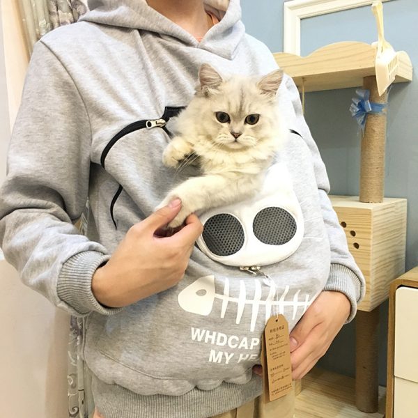 Cat Pocket Hoodie
