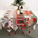 Knitted Christmas Table Runner – 180 x 35 cm