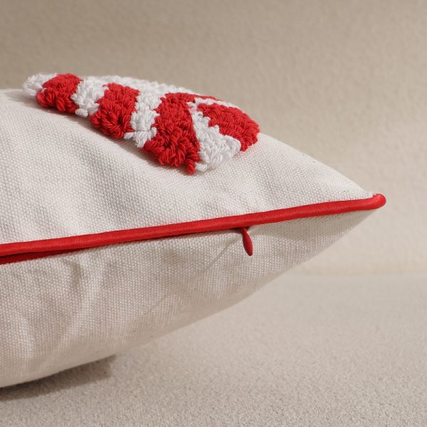 Tufted Christmas Cushion Cover – Modern Minimalist