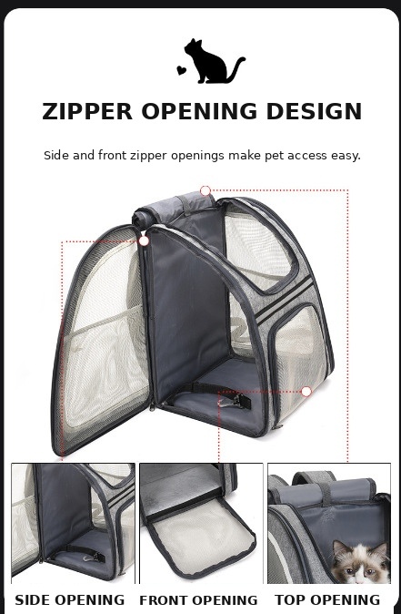 Collapsible Pet Backpack Carrier