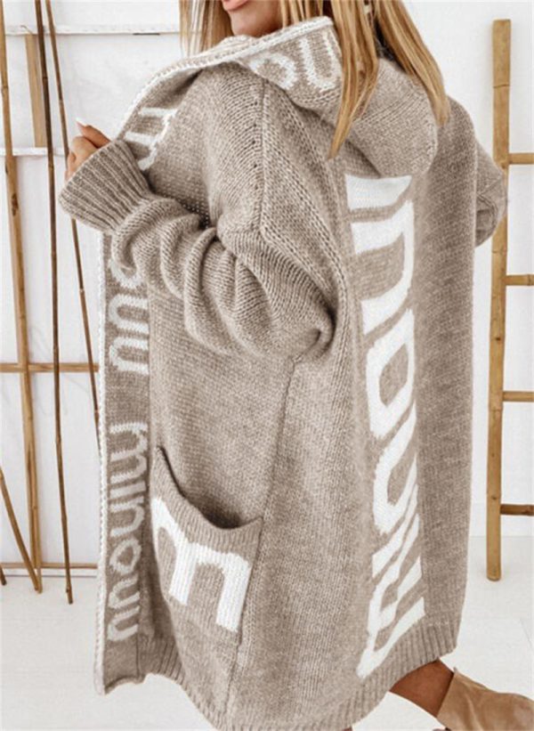 Mid-Length Knit Cardigan