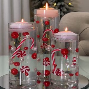 Christmas Vase Filler Set – Festive Hydrogel Decor