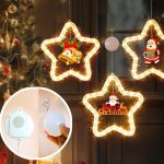 LED Christmas Window Light – Star Marquee Decoration