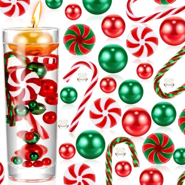 Christmas Vase Filler Set – Festive Hydrogel Decor