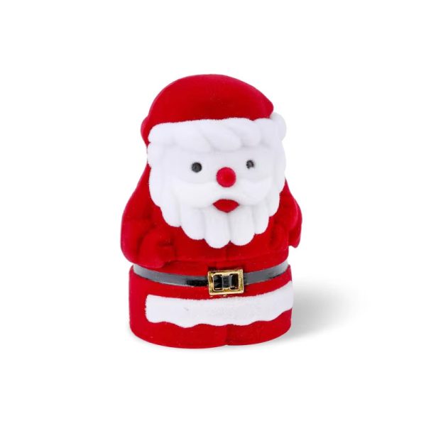 Christmas Ring Box – Santa & Snowman Jewellery Box