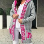Mid-Length Knit Cardigan