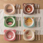 Bamboo fiber tableware