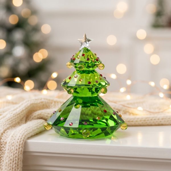Christmas Gift Crystal Christmas Tree Ornament