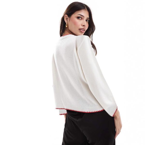 Colour-Block Crew-Neck Sweater