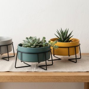 Nordic ceramic flower pot