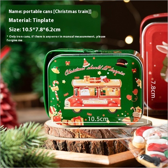 Christmas Tin Box β Cute Printed Sweet & Cookie Tin
