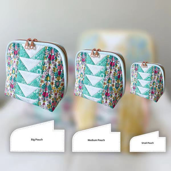 Acrylic Bag Pattern Templates – Set of 3 Sewing Rulers