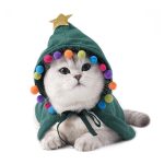 Christmas Pet Costume Accessories – Cape, Hat & Scarf
