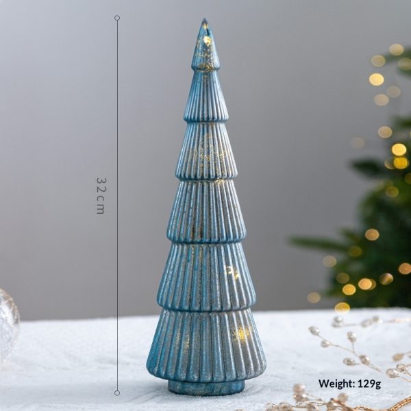 Crystal Glass Christmas Tree Ornament