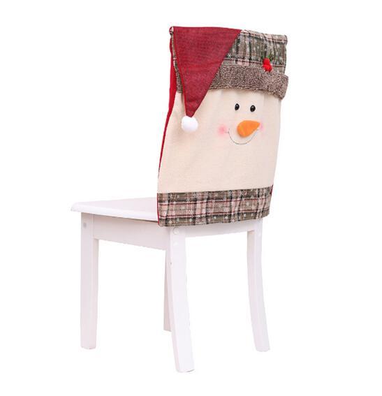 Christmas Chair Covers – Santa, Snowman & Santa Hat