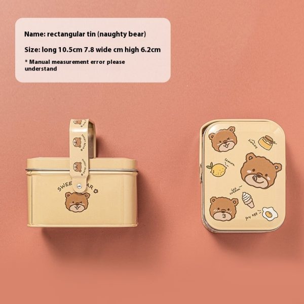 Christmas Tin Box β Cute Printed Sweet & Cookie Tin