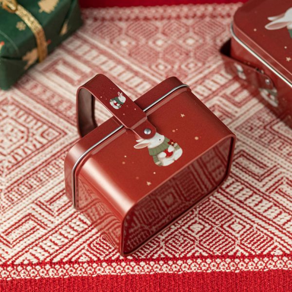 Christmas Tin Box β Cute Printed Sweet & Cookie Tin