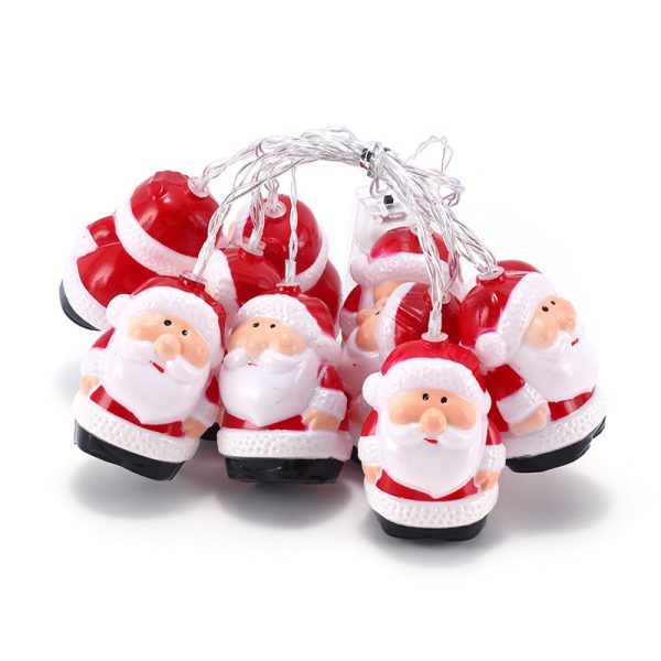 Christmas LED Fairy Lights – Santa & Snowman String Lights