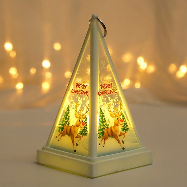 Christmas Night Light – Snowman, Santa & Tree Lantern