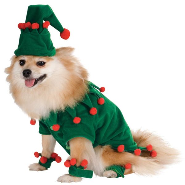 Christmas Pet Costume Accessories – Cape, Hat & Scarf