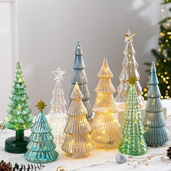 Crystal Glass Christmas Tree Ornament