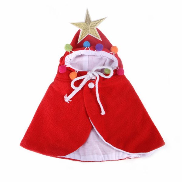 Christmas Pet Costume Accessories – Cape, Hat & Scarf