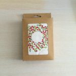 Christmas Embroidered Tea Towel – Cotton