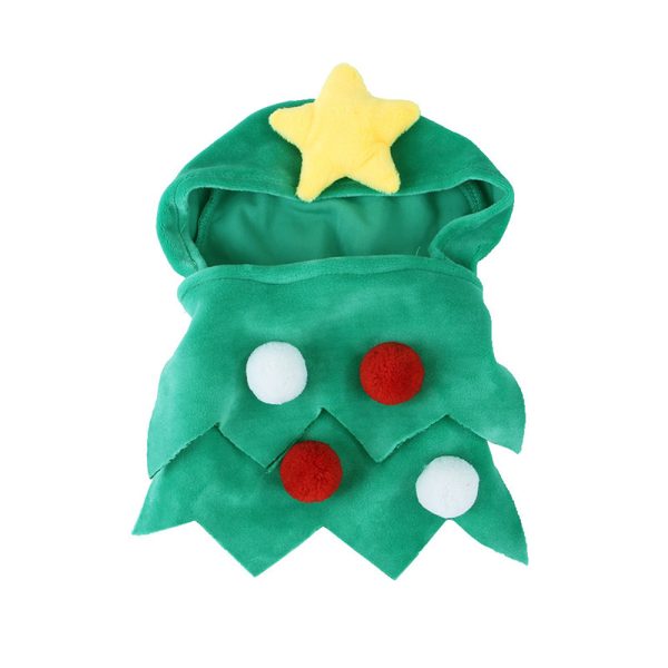 Christmas Pet Costume Accessories – Cape, Hat & Scarf
