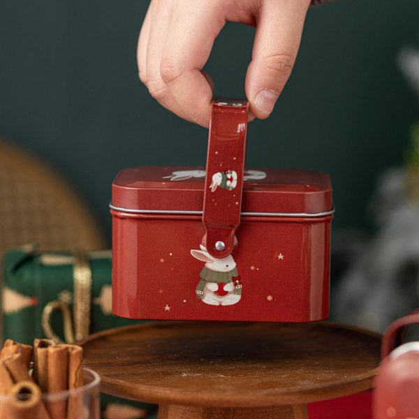 Christmas Tin Box β Cute Printed Sweet & Cookie Tin