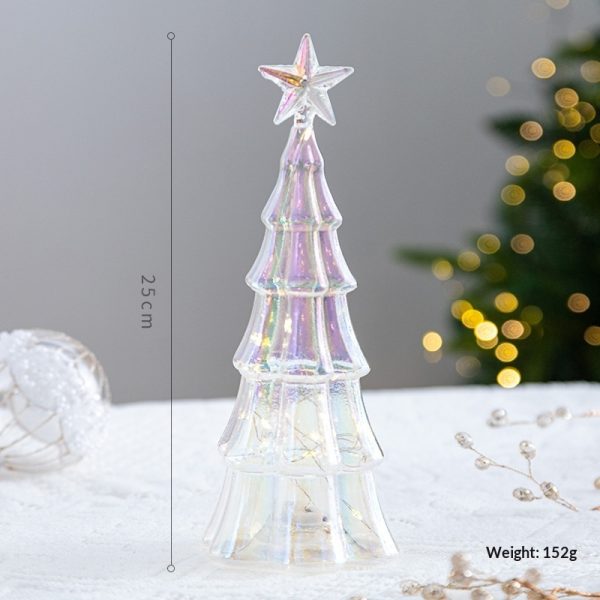 Crystal Glass Christmas Tree Ornament