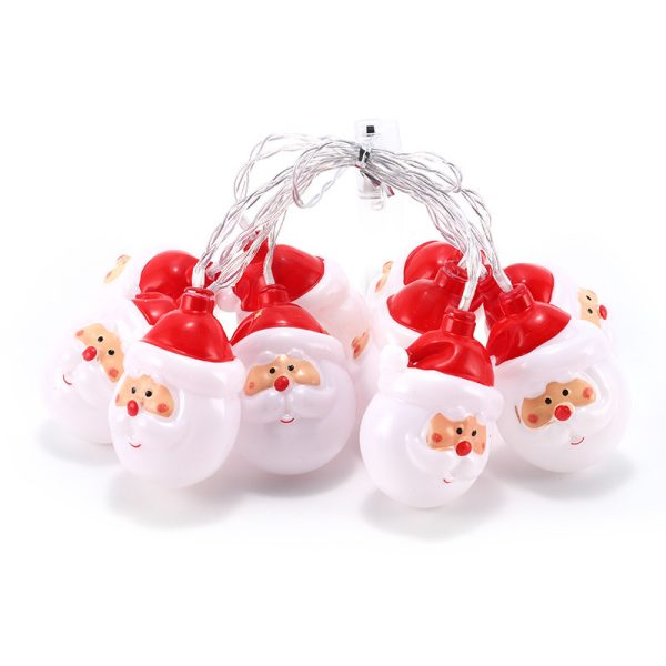 Christmas LED Fairy Lights – Santa & Snowman String Lights